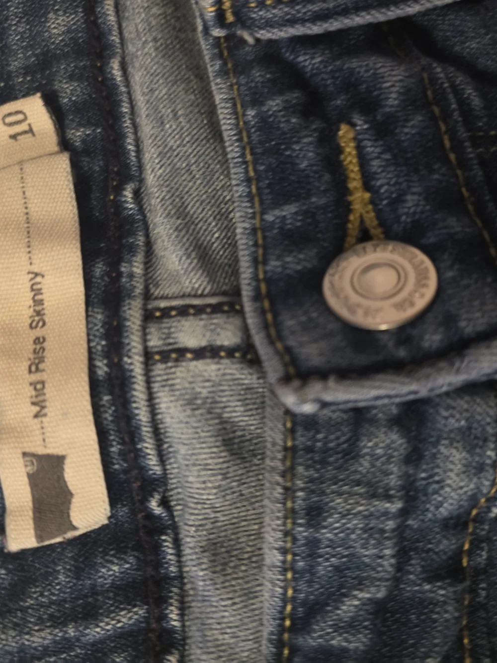 When Is Levi's  Blue Straight Jeans Size 10